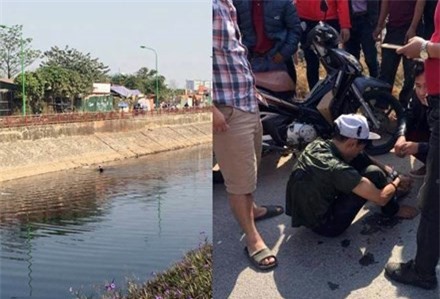 Cướp điện thoại, nhảy sông Tô Lịch vẫn không thoát