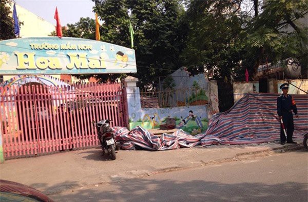 Hà Nội: Sập trường mầm non, 1 người tử vong