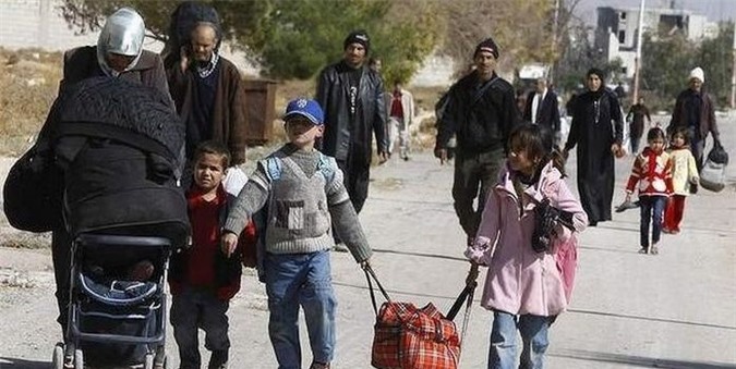 Nga: 8.500 dân thường sơ tán khỏi Đông Aleppo, Syria