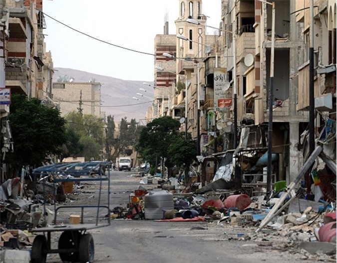 Chiến sự Syria: Nga không kích dữ dội, IS rút lui khỏi Palmyra