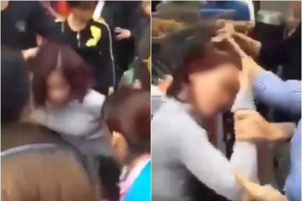 Trộm iPhone 6 ở chợ Ninh Hiệp, cô gái bị dân vây đánh