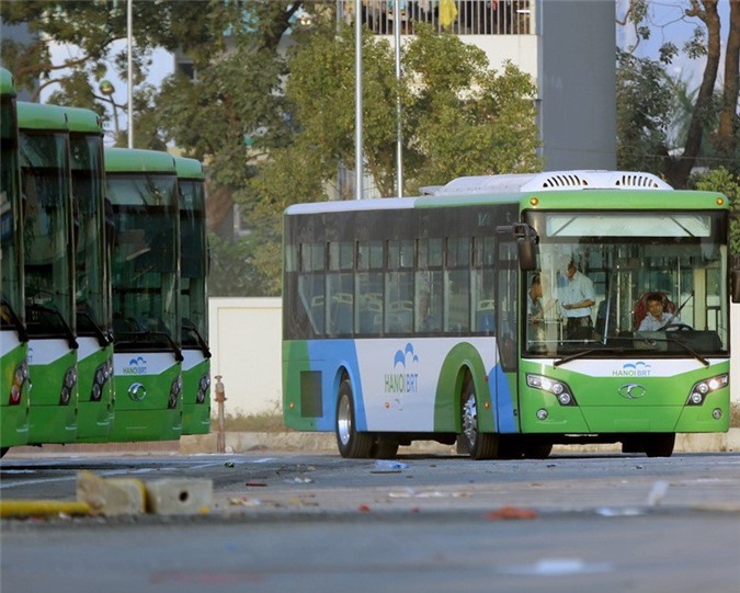 Phục vụ buýt nhanh BRT, Hà Nội cấm nhiều phương tiện