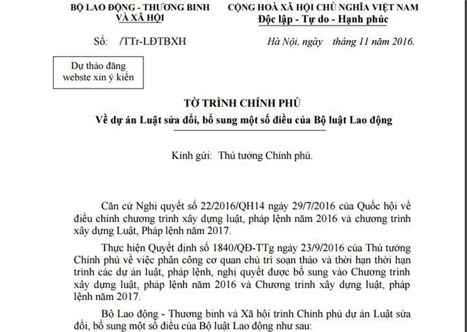 Tuổi nghỉ hưu có thể được tăng lên nam 62 và nữ 60