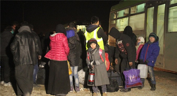 Nga đã đưa 6.400 người ra khỏi Đông Aleppo, Syria