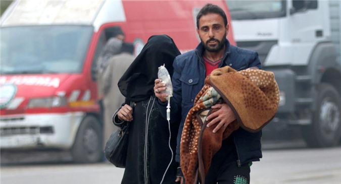 Bệnh viện Nga cứu giúp hơn 1.100 người Syria gần Aleppo