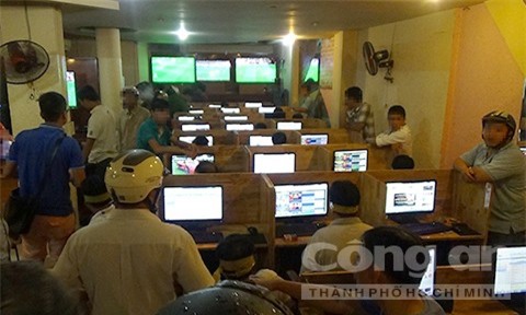 Triệt phá ổ cá độ, gắn camera cảnh giới công an ở Sài Gòn