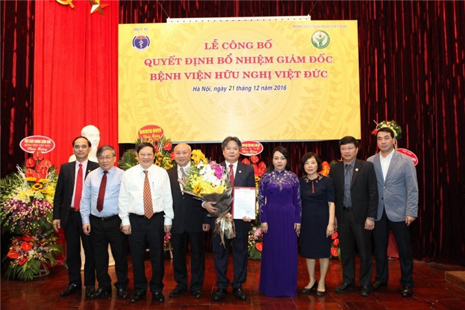 Bệnh viện Hữu Nghị Việt Đức chính thức có tân Giám đốc