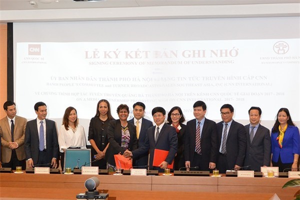 Hà Nội quảng bá hình ảnh trên kênh truyền hình nổi tiếng CNN