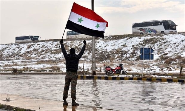 Người dân đổ ra đường ăn mừng Aleppo giải phóng hoàn toàn