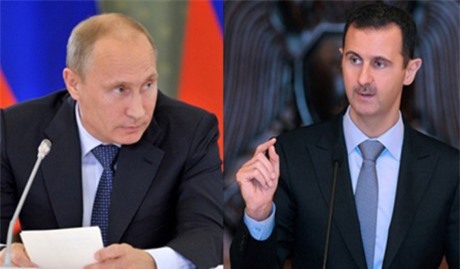 Tổng thống Nga Putin điện đàm với ông Assad về tương lai Syria