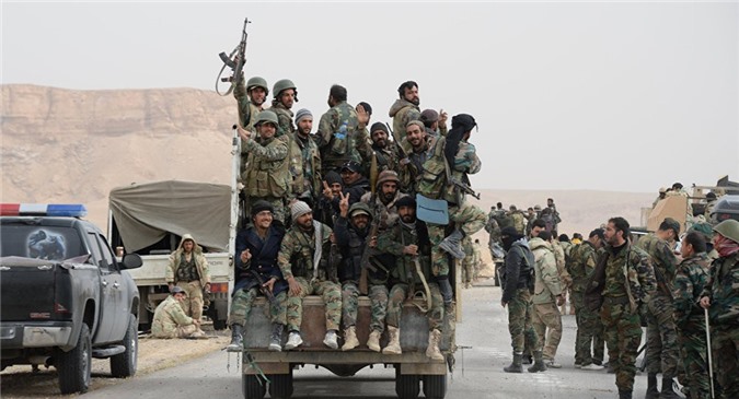 Quân đội Syria tiêu diệt trên 25 tay súng IS ở Tây Palmyra