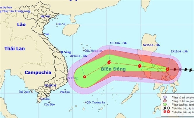 Dự báo thời tiết 27/12: Miền Bắc chuyển rét, bão số 10 diễn biến phức tạp