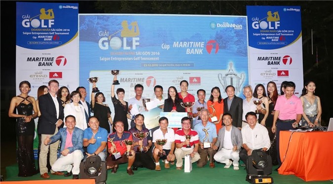 Giải Golf Doanh nhân Sài Gòn cúp Maritime Bank năm 2016 đã khởi tranh đầy sôi động