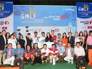 Giải Golf Doanh nhân Sài Gòn cúp Maritime Bank năm 2016 đã khởi tranh đầy sôi động