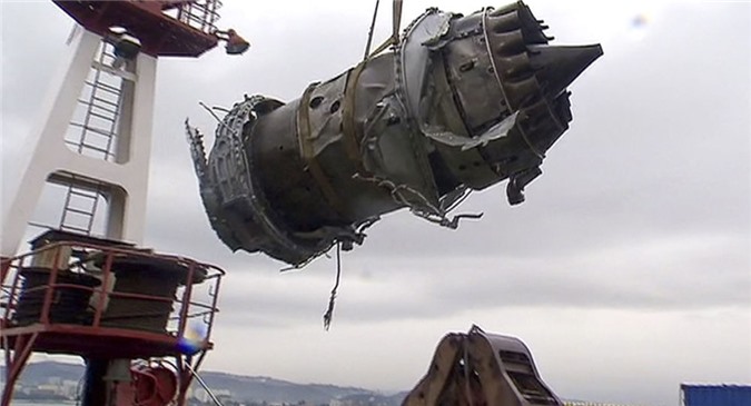 Tìm thấy thi thể 19 nạn nhân vụ máy bay Nga rơi xuống biển