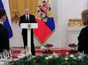 Tổng thống Nga Putin đổi nghi thức đón năm mới ở Điện Kremlin