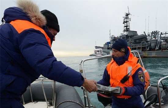 Vụ máy bay Tu-154 rơi ở Biển Đen: Hộp đen cuối cùng hư hỏng nặng