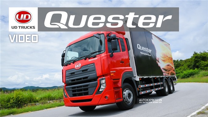 Xem nhanh UD Quester - “Tân binh” làng xe tải Việt Nam