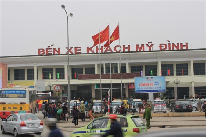 Thông tin mới nhất việc điều chuyển tuyến xe khách bến Mỹ Đình