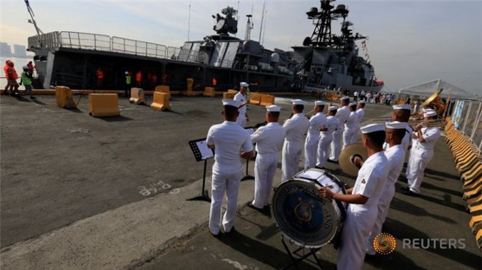 Nga muốn tập trận hải quân với Philippines