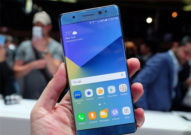 Xuất khẩu điện thoại vẫn tăng mạnh dù vướng sự cố Galaxy Note 7