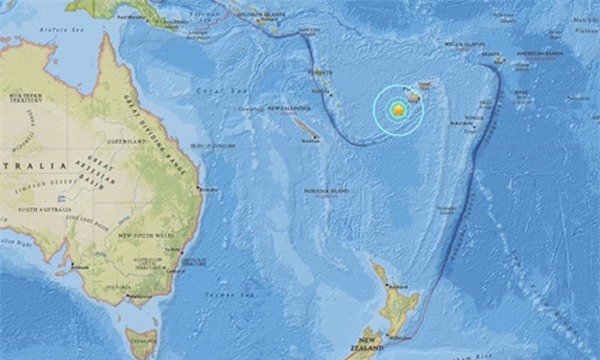 Động đất 7,2 độ Richter, cảnh báo sóng thần ở Thái Bình Dương