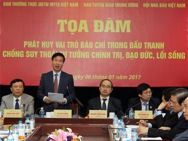 Ông Võ Văn Thưởng: Chống cái xấu, thông tin phải chắc chắn
