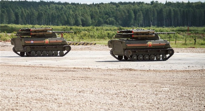 Tổ hợp robot mới nhất “Uran-9” sẽ được thử nghiệm ở Syria?