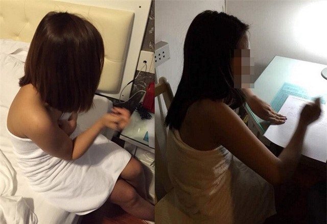 "Chân dài" bán dâm qua mạng xã hội Wechat giá 120 USD