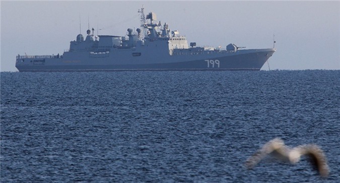 "Đô đốc Makarov" sẽ bàn giao cho Hải quân Nga trong quý I/2017