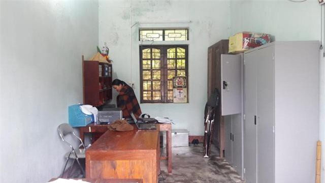 Trộm đột nhập phòng kế toán xã chỉ lấy giấy tờ, không lấy tiền