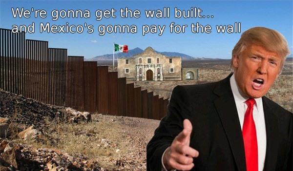 Trump và Mexico "đấu khẩu" việc trả tiền xây tường biên giới