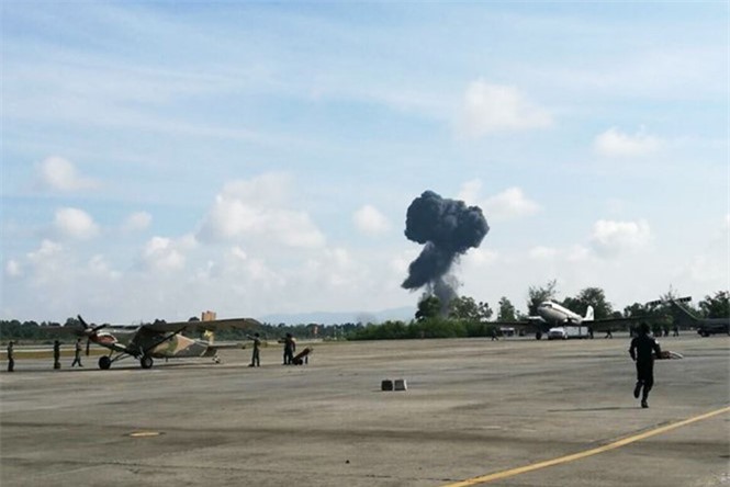 Chiến đấu cơ Gripen rơi khi bay biểu diễn ở Thái Lan, phi công tử nạn