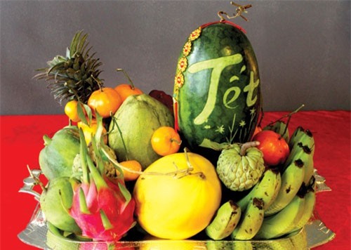 Cách bày mâm ngũ quả ngày Tết Nguyên Đán