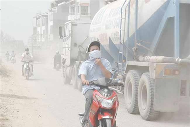 Hà Nội, TP. HCM ô nhiễm không khí ở mức báo động
