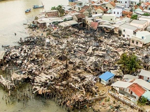 Cháy hơn 40 căn nhà ở Nha Trang: Nhiều hộ dân "trắng tay"