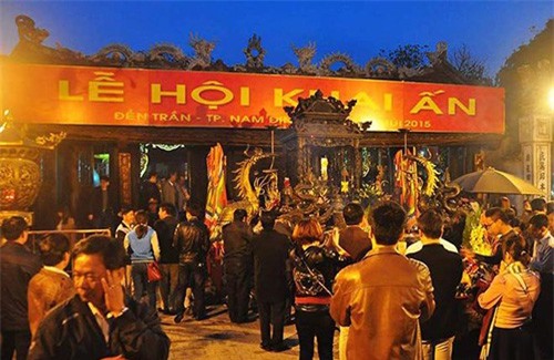 Đền Trần Nam Định sẽ phát ấn từ 5h sáng ngày 15 tháng Giêng