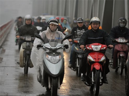 Không khí tăng cường, miền Bắc lại chuẩn bị mưa rét