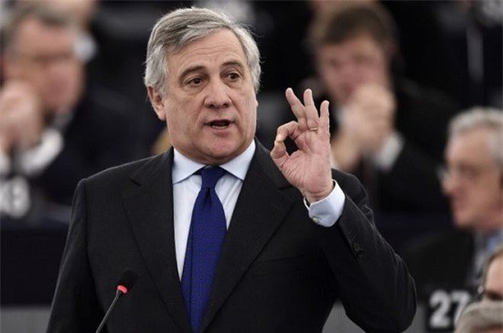 Nghị sĩ Antonio Tajani đắc cử Chủ tịch nghị viện châu Âu