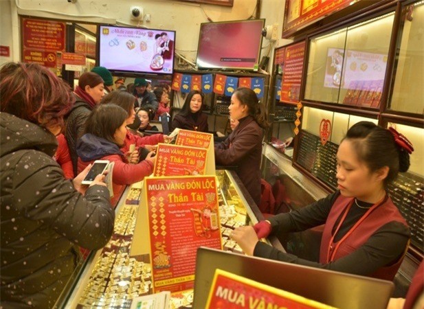 Chênh lệch vàng nội, vàng ngoại thu hẹp