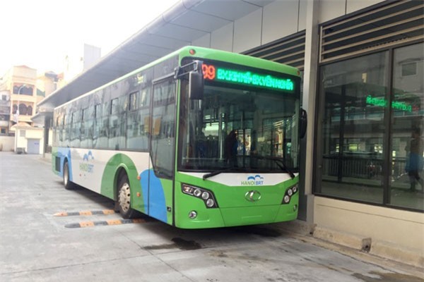 Hà Nội kéo dài thời gian miễn phí xe buýt BRT đến 5/2/2017