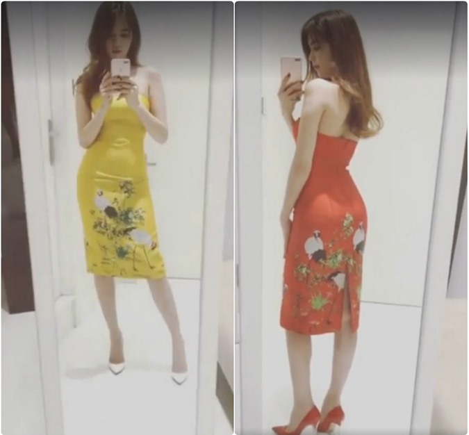 "Làm ngơ" vụ bán sim, Ngọc Trinh khoe đường cong nóng bỏng