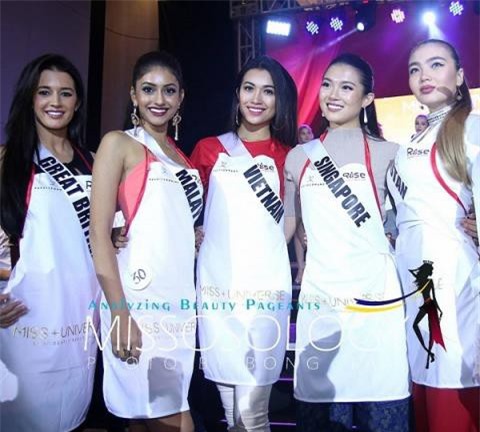 Lệ Hằng có dấu hiệu khởi sắc tại Miss Universe 2016