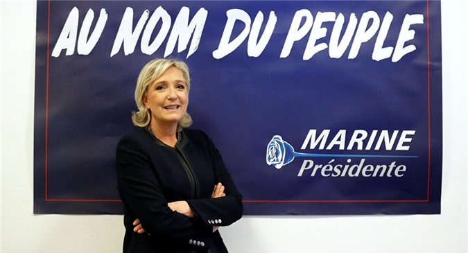 Bà Le Pen kêu gọi chấm dứt "sự siêu cường" của liên minh châu Âu