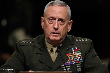 Tướng James Mattis chính thức trở thành ông chủ Lầu Năm Góc