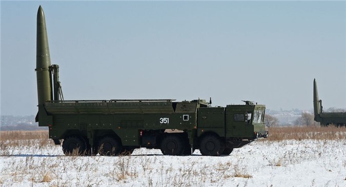 Nga tiết lộ thông tin tên lửa "Iskander" hiện diện tại Kaliningrad