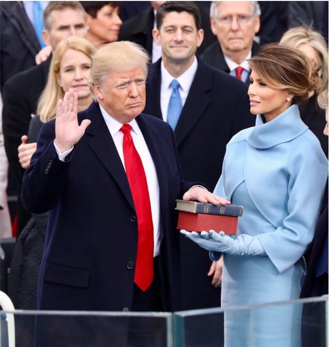 Vợ ông Trump tự hào với tư cách đệ nhất phu nhân Mỹ