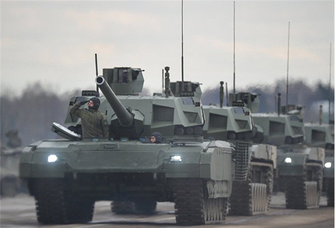 Mỹ lo ngại tính ưu việt của xe bọc thép Nga