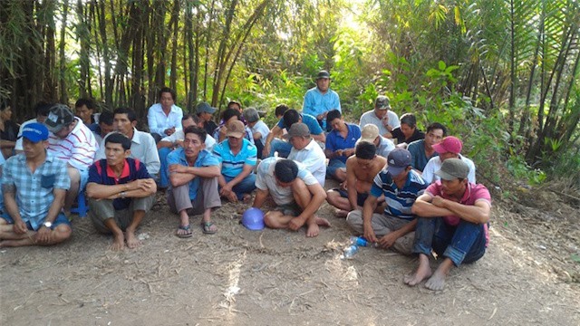 Triệt phá sới gà "khủng" ngày mùng 1 Tết