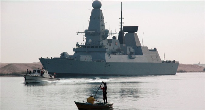 Anh lần đầu đưa tàu chiến đến Biển Đen sau Chiến tranh Lạnh